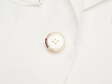 將圖片載入圖庫檢視器 EMKM 縫線口袋白色短袖夾克