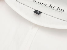 將圖片載入圖庫檢視器 EMKM 縫線口袋白色短袖夾克