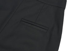 將圖片載入圖庫檢視器 EMKM Tucking 黑色打褶寬褲