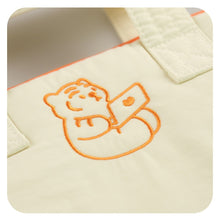 將圖片載入圖庫檢視器 MUZIK TIGER 尼龍米白色手提筆電/平板包