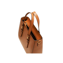 將圖片載入圖庫檢視器 LOEKA Doto 咖啡色手提托特包