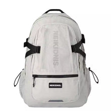 將圖片載入圖庫檢視器 NEIKIDNIS Prime 環保尼龍後背包 淺灰色