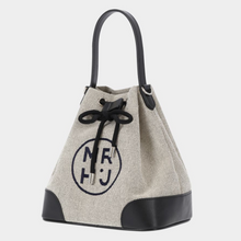 將圖片載入圖庫檢視器 MARHEN.J Noah 黑色蘋果皮革水桶兩用包(薛仁雅、ADORA同款)