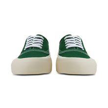 將圖片載入圖庫檢視器 ELLDU Toe-Easy 綠色厚底帆布鞋