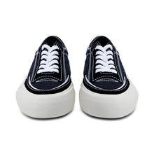 將圖片載入圖庫檢視器 ELLDU Underlay 黑色厚底帆布鞋