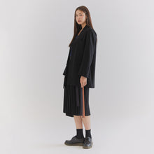 將圖片載入圖庫檢視器 CCOMAQUE BY DOLSILNAI 黑色休閒夾克