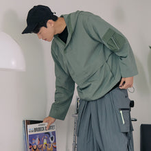 將圖片載入圖庫檢視器 CCOMAQUE BY DOLSILNAI 卡其色韓服連帽上衣/帽T
