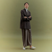 將圖片載入圖庫檢視器 CCOMAQUE BY DOLSILNAI 棕色休閒夾克