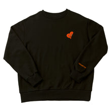 將圖片載入圖庫檢視器 GRIMPER 害羞愛心黑色大學T