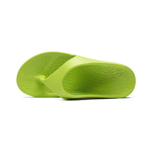 將圖片載入圖庫檢視器 AKIII CLASSIC Cloud Recovery Flipflop V2 螢光綠輕量夾腳拖鞋