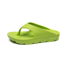 將圖片載入圖庫檢視器 AKIII CLASSIC Cloud Recovery Flipflop V2 螢光綠輕量夾腳拖鞋