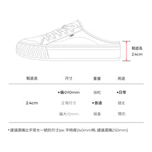 將圖片載入圖庫檢視器 AKIII CLASSIC Bold 象牙白色厚底穆勒鞋