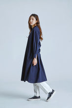 將圖片載入圖庫檢視器 ELLDU Underlay 黑色厚底帆布鞋