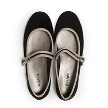 將圖片載入圖庫檢視器 VICTORIA 黑駝撞色瑪莉珍娃娃鞋