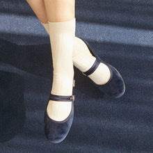 將圖片載入圖庫檢視器 VICTORIA 深藍色瑪莉珍穆勒鞋