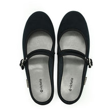 將圖片載入圖庫檢視器 VICTORIA 黑色瑪莉珍穆勒鞋
