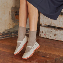 將圖片載入圖庫檢視器 VICTORIA 米白色瑪莉珍鞋