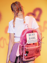 將圖片載入圖庫檢視器 ENTRE REVES Busy Babe Summer Pink 後背包
