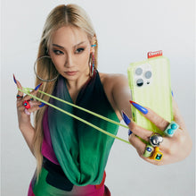 將圖片載入圖庫檢視器 SLBS x CL聯名 Cherry可拆式背帶手機殼_藍色