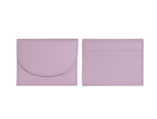 將圖片載入圖庫檢視器 D.LAB Nini 微笑真皮薰衣草紫卡夾零錢包