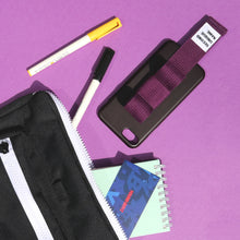 將圖片載入圖庫檢視器 SECOND UNIQUE NAME 巧克力葡萄蝴蝶結指套手機殼