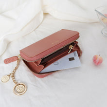 將圖片載入圖庫檢視器 D.LAB Viva 牛皮粉色皮夾