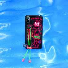 將圖片載入圖庫檢視器 SECOND UNIQUE NAME 夏威夷之夜彈力指套手機殼