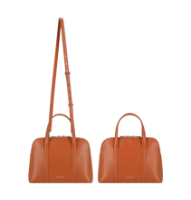 將圖片載入圖庫檢視器 MARHEN.J Hazel 磚橘色蘋果皮革三用包