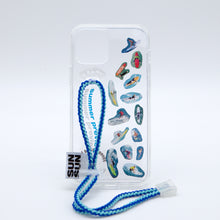 將圖片載入圖庫檢視器 SECOND UNIQUE NAME 夏日藍彈力指套手機殼