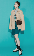 將圖片載入圖庫檢視器 MARHEN.J Calla Bag Mini 摩卡棕蘋果皮革三用包