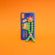 將圖片載入圖庫檢視器 SECOND UNIQUE NAME 串珠指套手機殼_哈密瓜綠