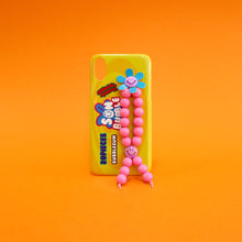 將圖片載入圖庫檢視器 SECOND UNIQUE NAME 串珠指套手機殼_草莓粉