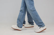 將圖片載入圖庫檢視器 POSE GANCH Mummum C.V 奶油色厚底麵包帆布鞋 (IVE 秋天同款)