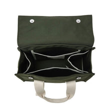 將圖片載入圖庫檢視器 MARHEN.J Roy Mini 墨綠色帆布包