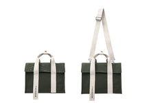 將圖片載入圖庫檢視器 MARHEN.J Roy Mini 墨綠色帆布包