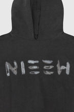 將圖片載入圖庫檢視器 NIEEH Oversize深灰色連帽上衣/帽T (BLACKPINK JENNIE、ROSÉ同款)
