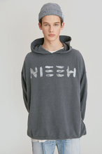 將圖片載入圖庫檢視器 NIEEH Oversize深灰色連帽上衣/帽T (BLACKPINK JENNIE、ROSÉ同款)