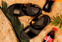 將圖片載入圖庫檢視器 BSQT by Classy  兩條扣環寬帶涼鞋