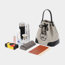 將圖片載入圖庫檢視器 MARHEN.J Noah 黑色蘋果皮革水桶兩用包(薛仁雅、ADORA同款)