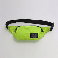 將圖片載入圖庫檢視器 OVER LAB Another High 螢光綠環保斜垮腰包