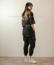 將圖片載入圖庫檢視器 BOX&COX 白色厚底帆布穆勒鞋