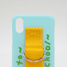 將圖片載入圖庫檢視器 SECOND UNIQUE NAME 文字塗鴉亮黃指套手機殼