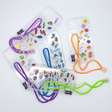 將圖片載入圖庫檢視器 SECOND UNIQUE NAME 夏日藍彈力指套手機殼