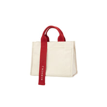 將圖片載入圖庫檢視器 MARHEN.J Rico Mini 米白配紅色帆布包