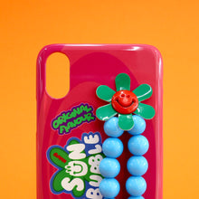 將圖片載入圖庫檢視器 SECOND UNIQUE NAME 串珠指套手機殼_夏日藍