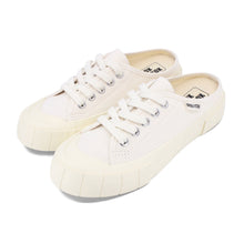 將圖片載入圖庫檢視器 BOX&COX 白色厚底帆布穆勒鞋