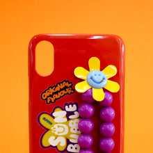 將圖片載入圖庫檢視器 SECOND UNIQUE NAME 串珠指套手機殼_葡萄紫