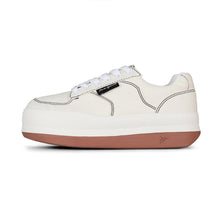 將圖片載入圖庫檢視器 POSE GANCH Mummum C.V 奶油色厚底麵包帆布鞋 (IVE 秋天同款)