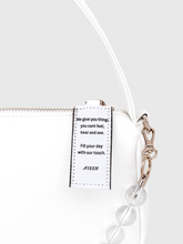 將圖片載入圖庫檢視器 NIEEH 環保皮革白色長方手提包 (BLACKPINK JISOO、穗珍同款)