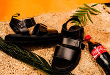 將圖片載入圖庫檢視器 BSQT by Classy  三條扣環寬帶涼鞋